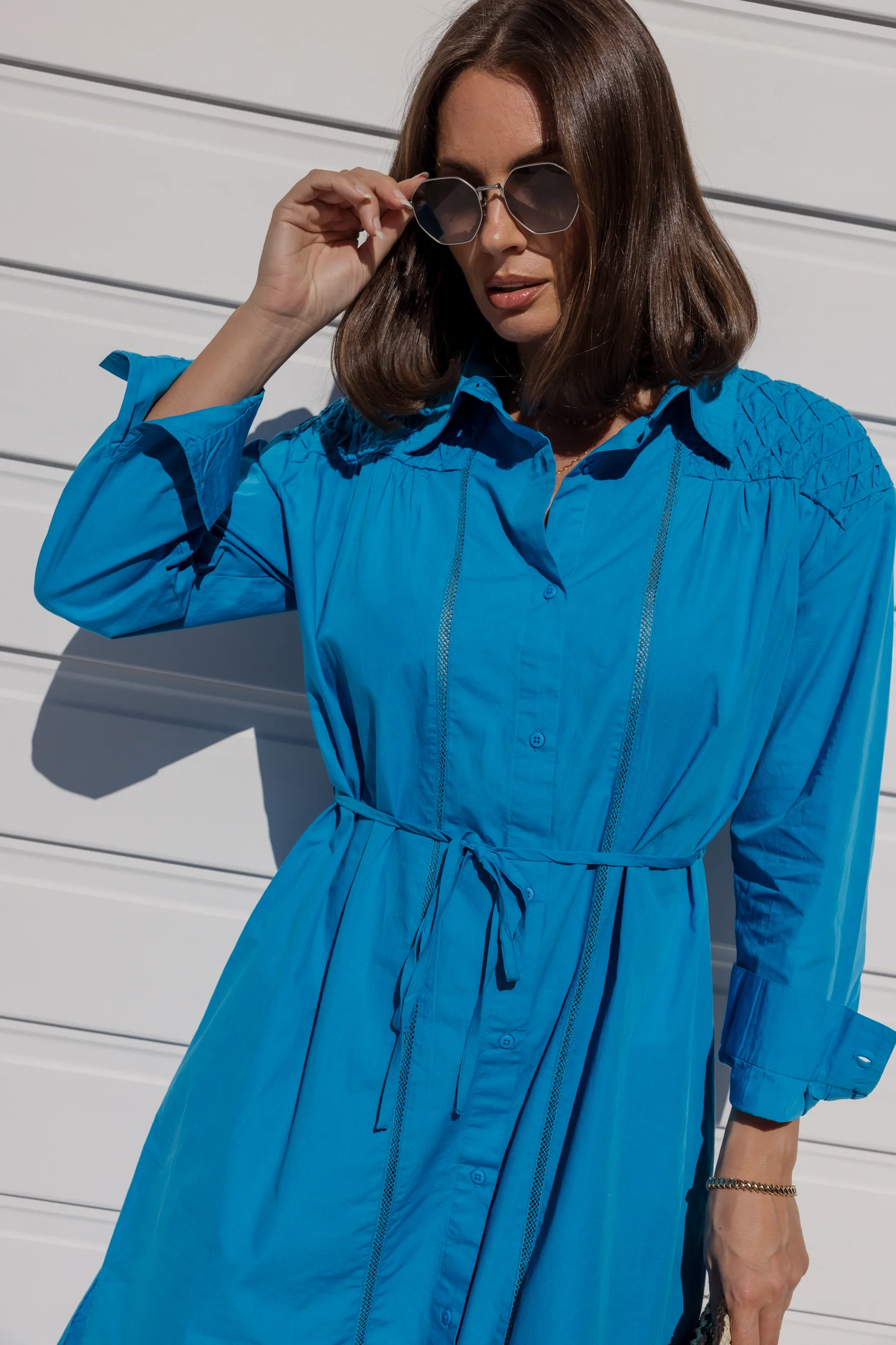 THIAGO Dress Blue Teal - Image 6