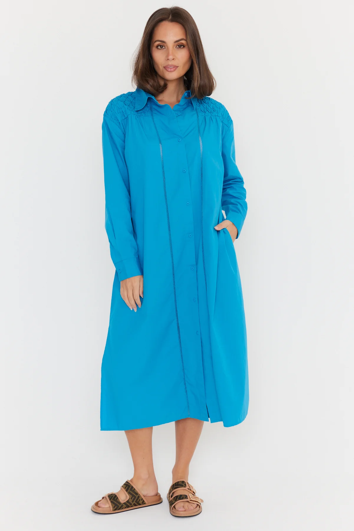 THIAGO Dress Blue Teal - Image 8
