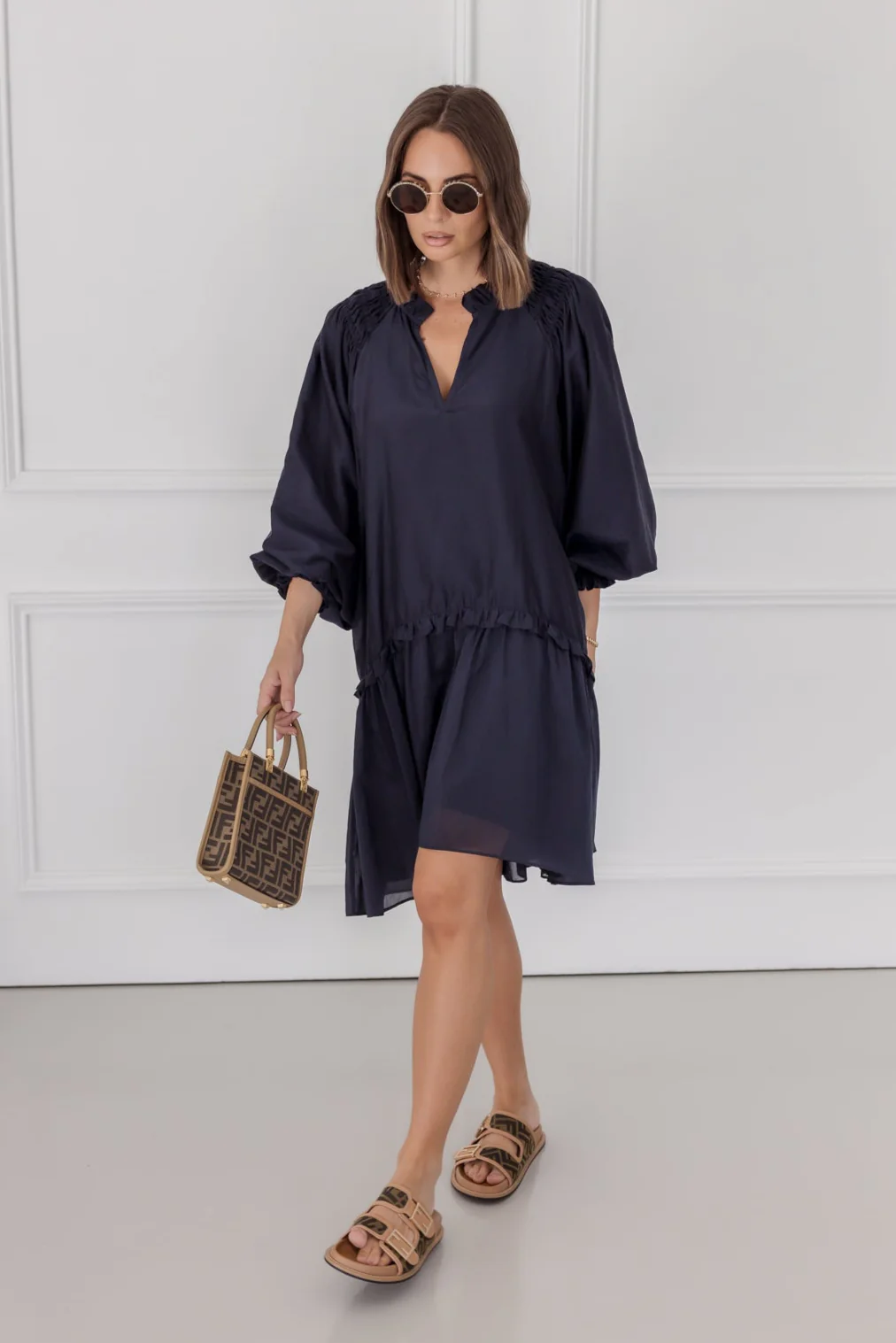TOMMY Dress Navy - Image 3