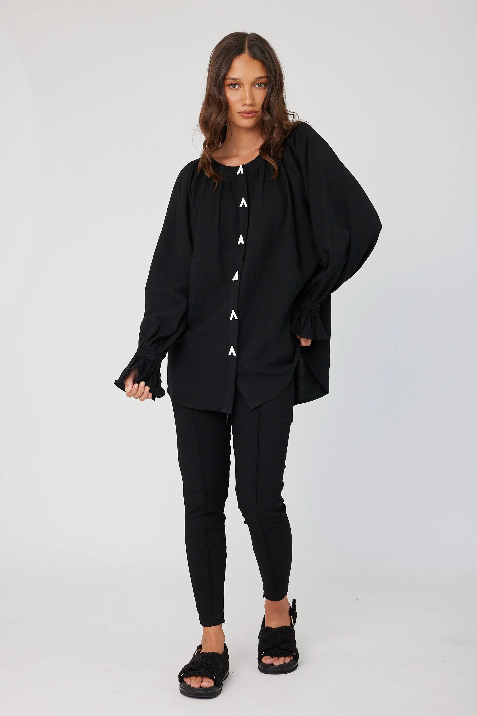 TRINITY Blouse Black - Image 6