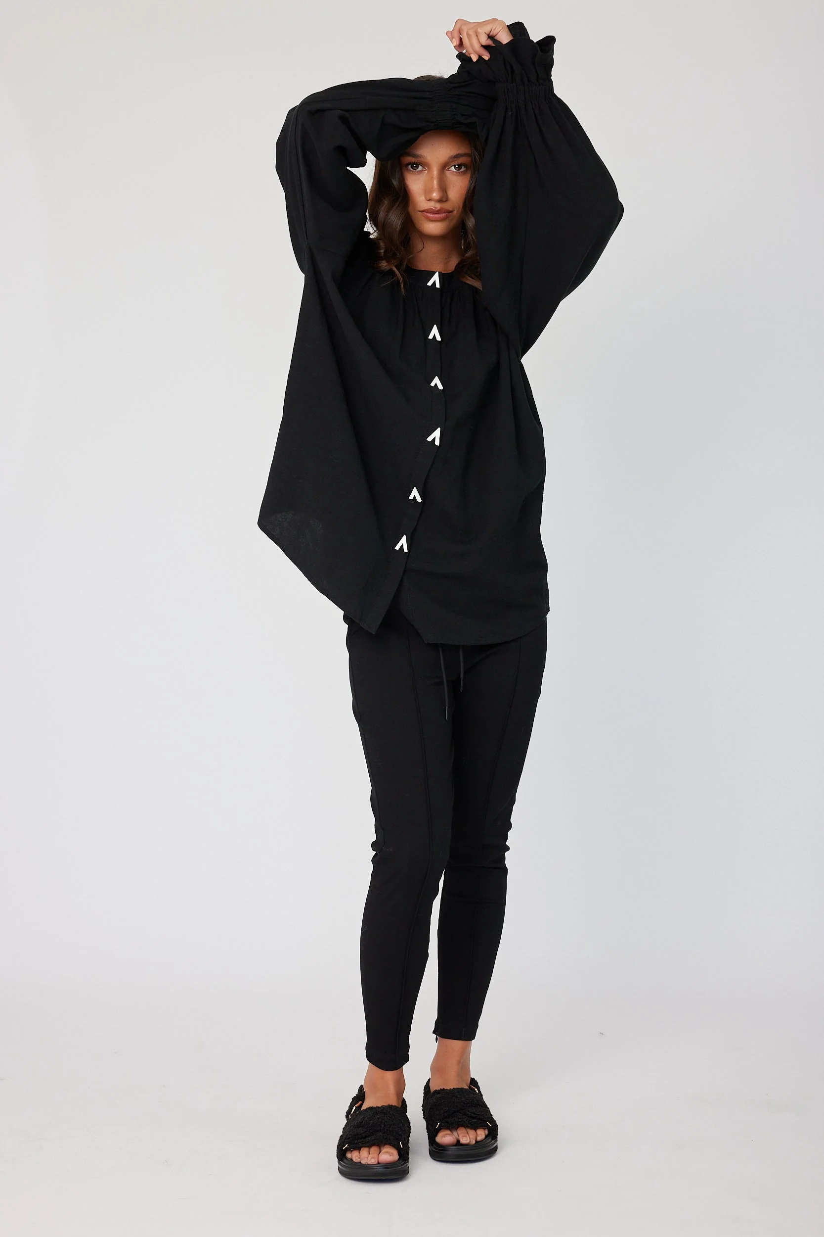 TRINITY Blouse Black - Image 7