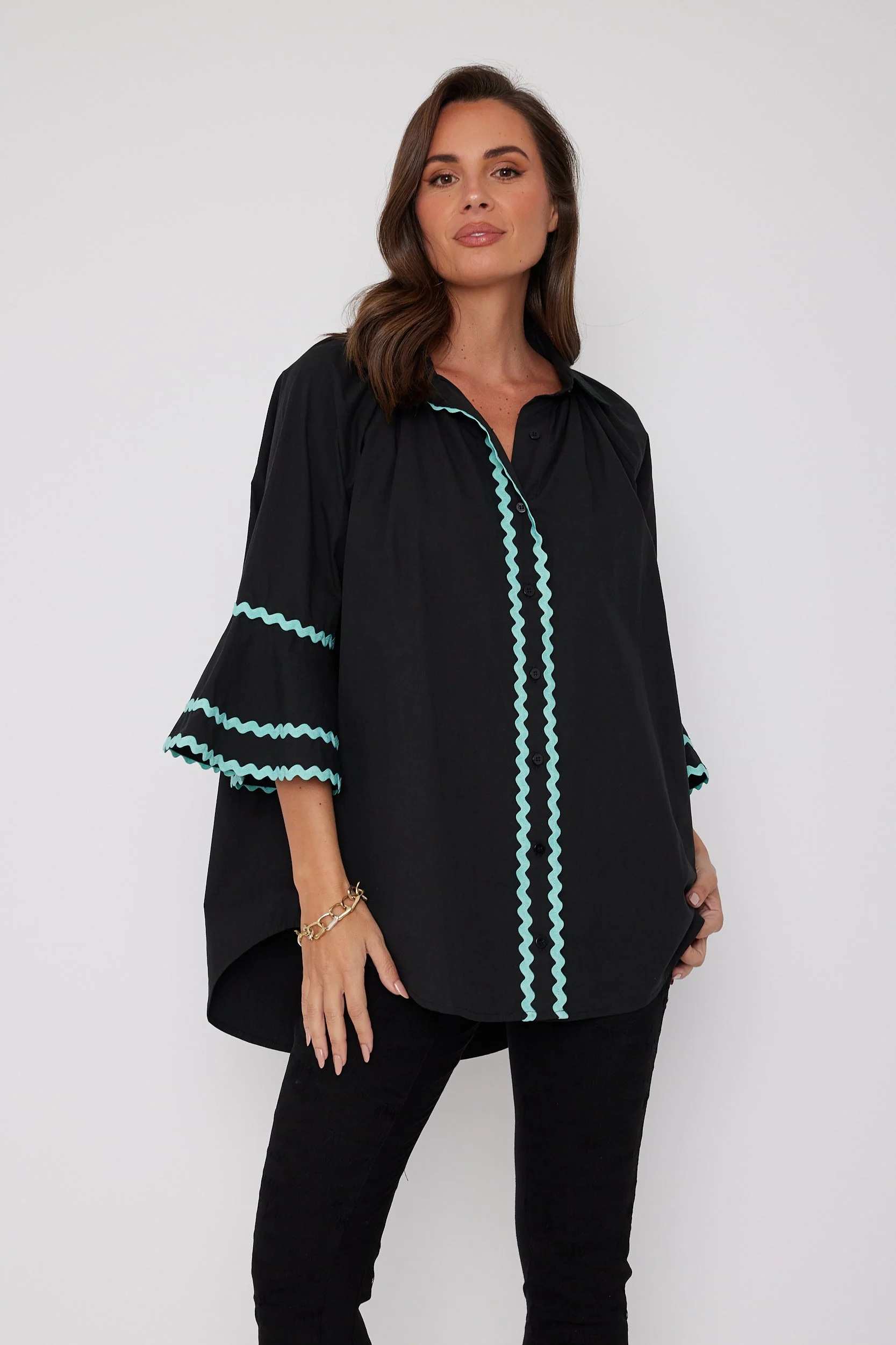 TALULA Blouse Black - Image 8