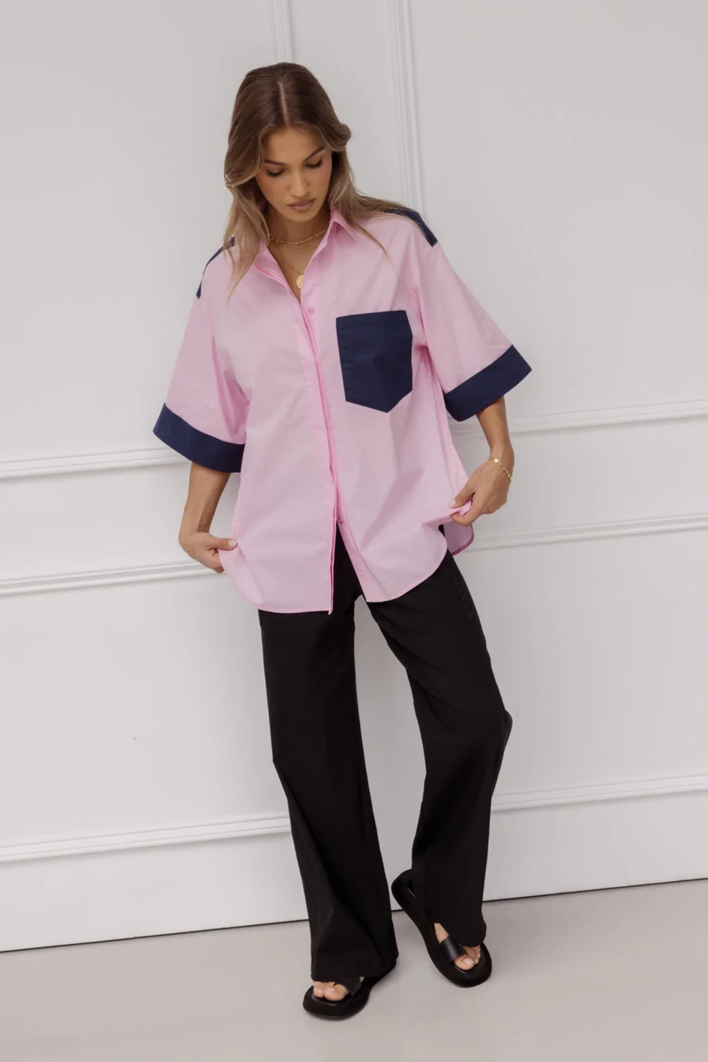 TYRA Shirt Pink - Image 4