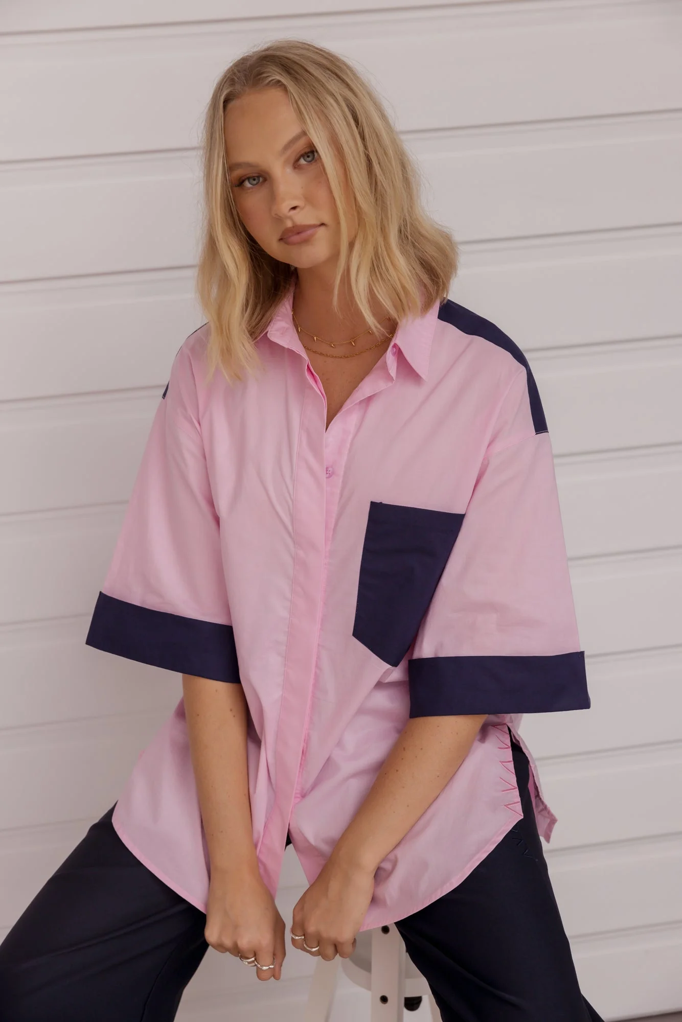 TYRA Shirt Pink - Image 5