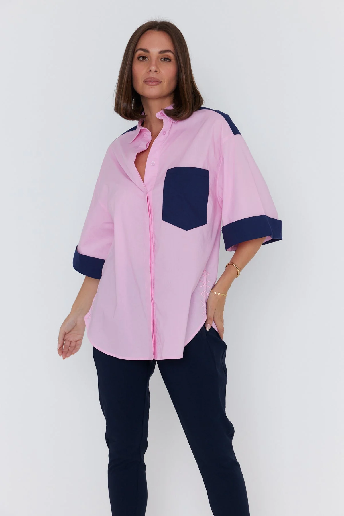 TYRA Shirt Pink - Image 6