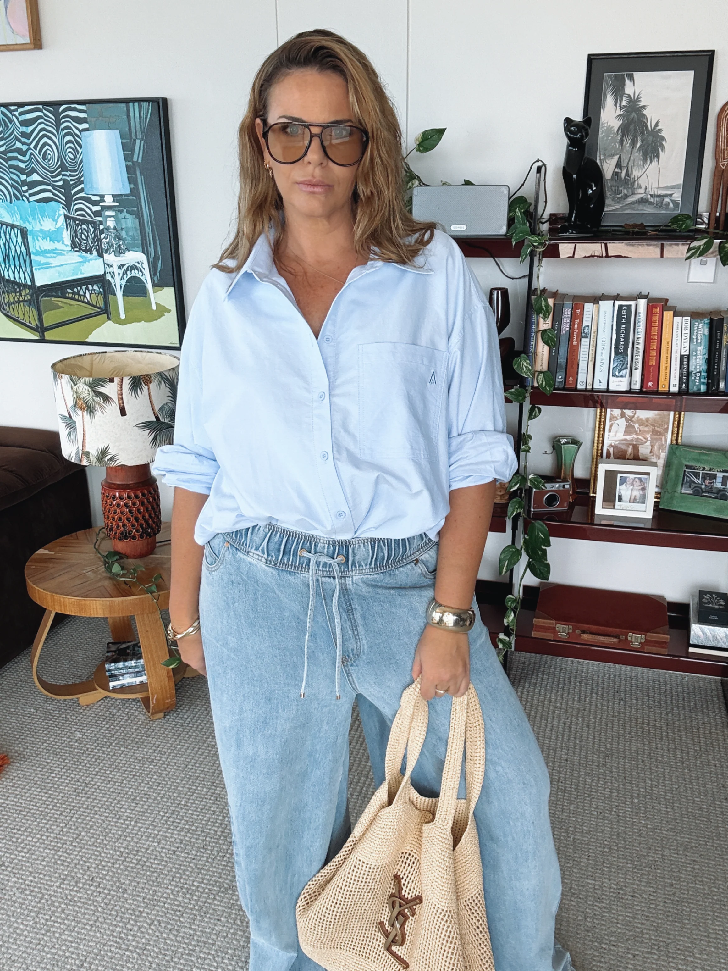 UNA Shirt Blue - Image 6