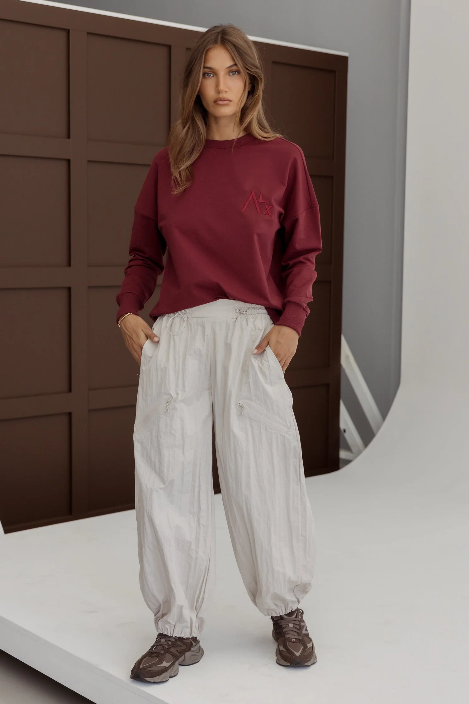 VIRE Jumper Red Wine - Image 2