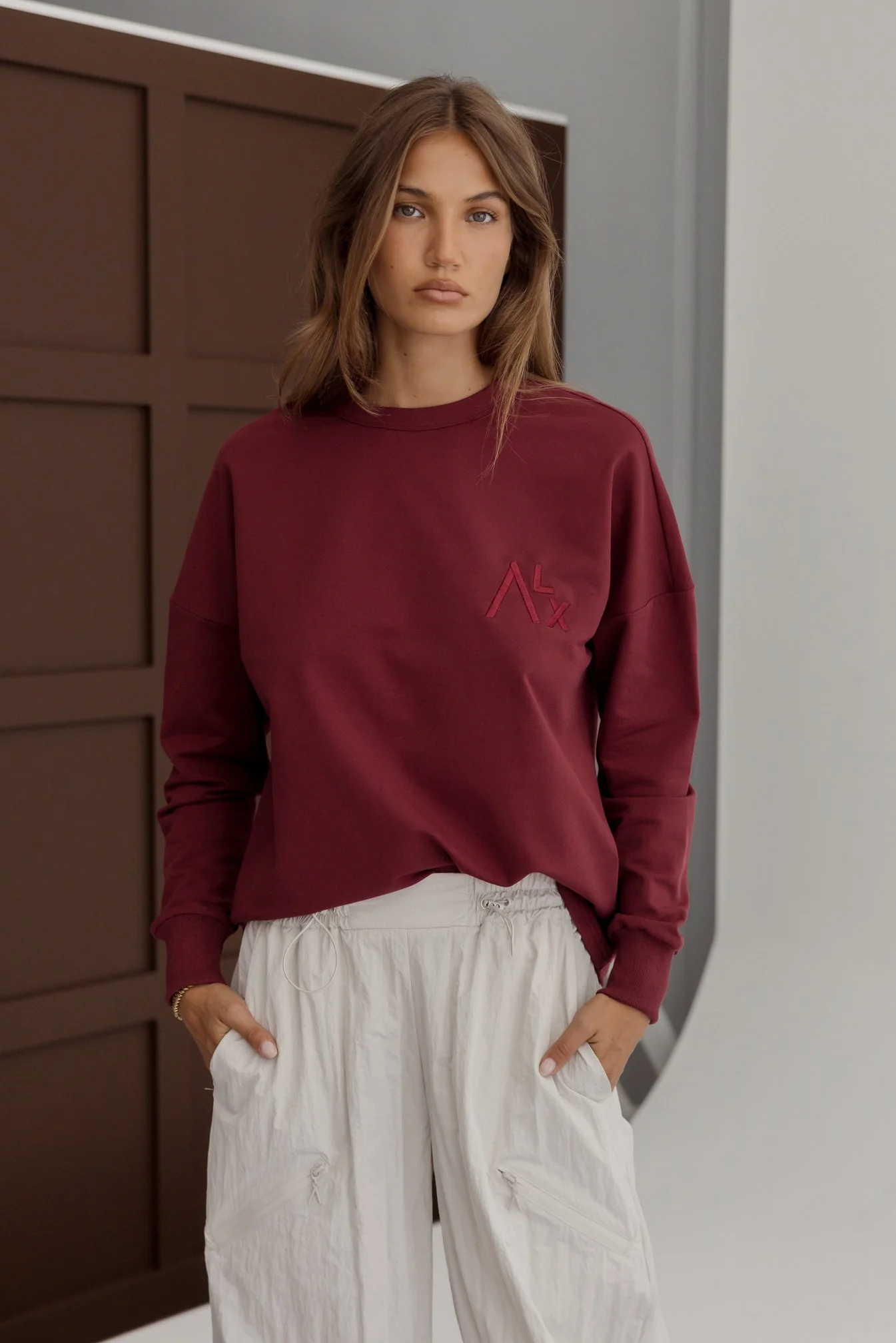 VIRE Jumper Red Wine - Image 3