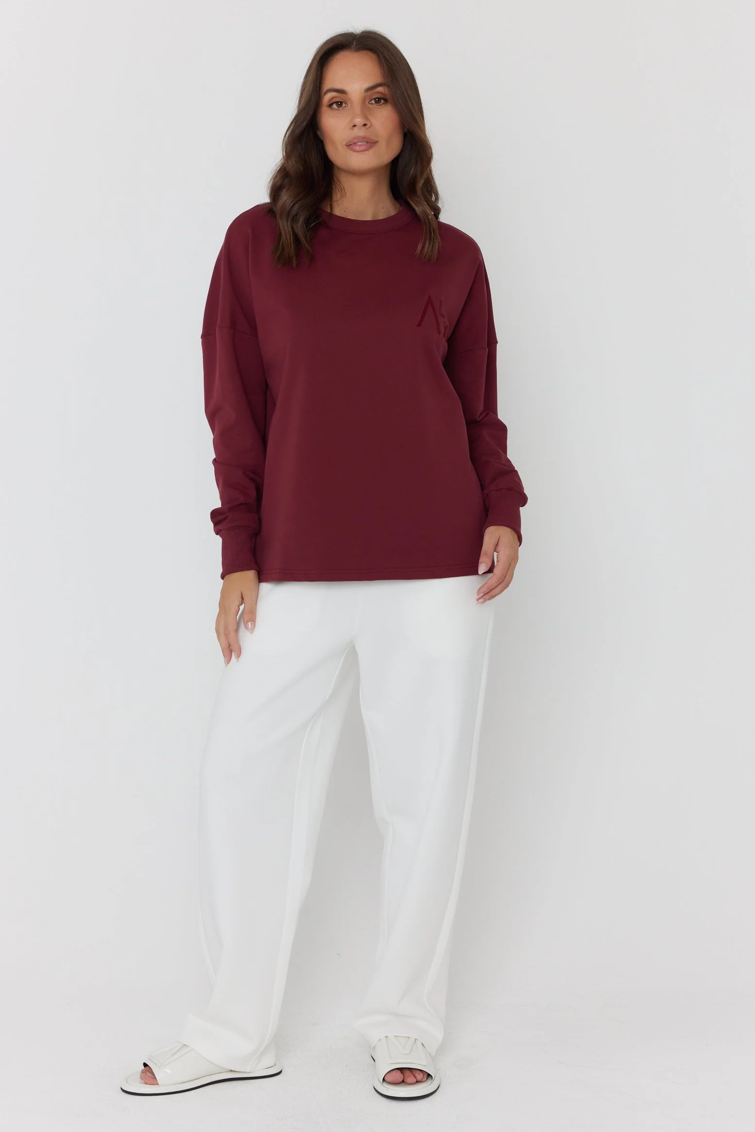 VIRE Jumper Red Wine - Image 4