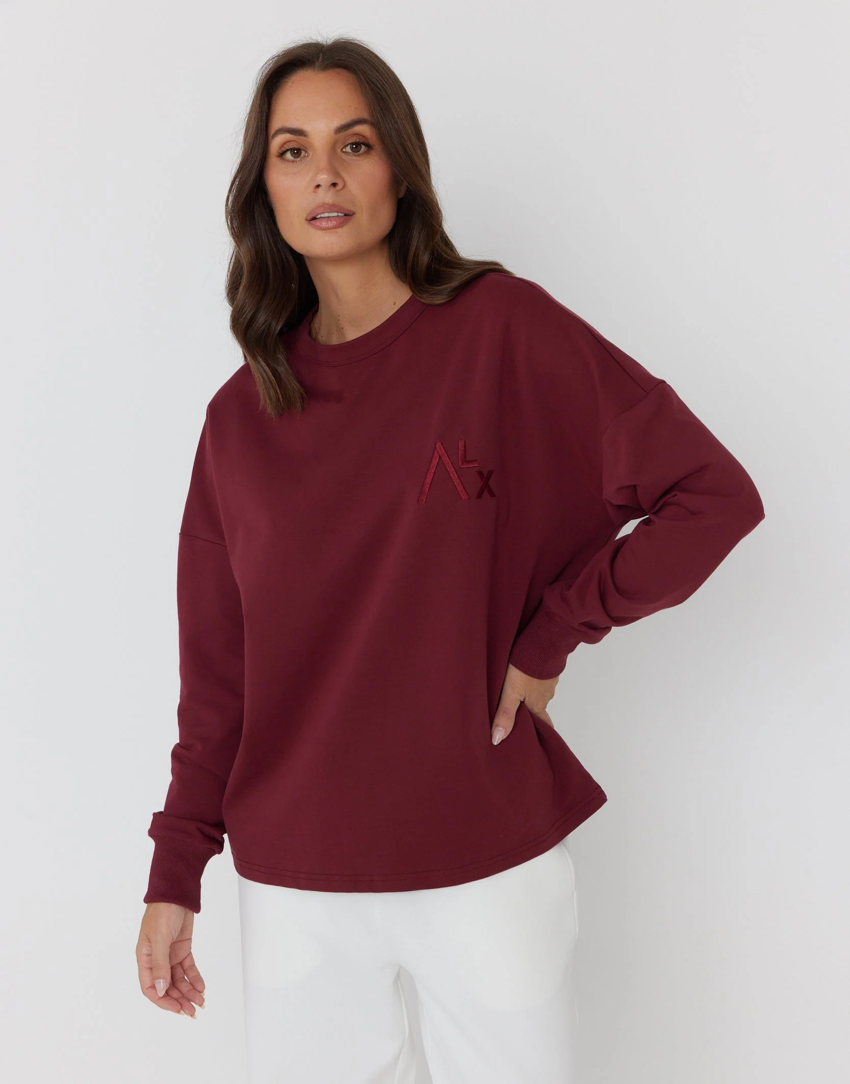 VIRE Jumper Red Wine - Image 6