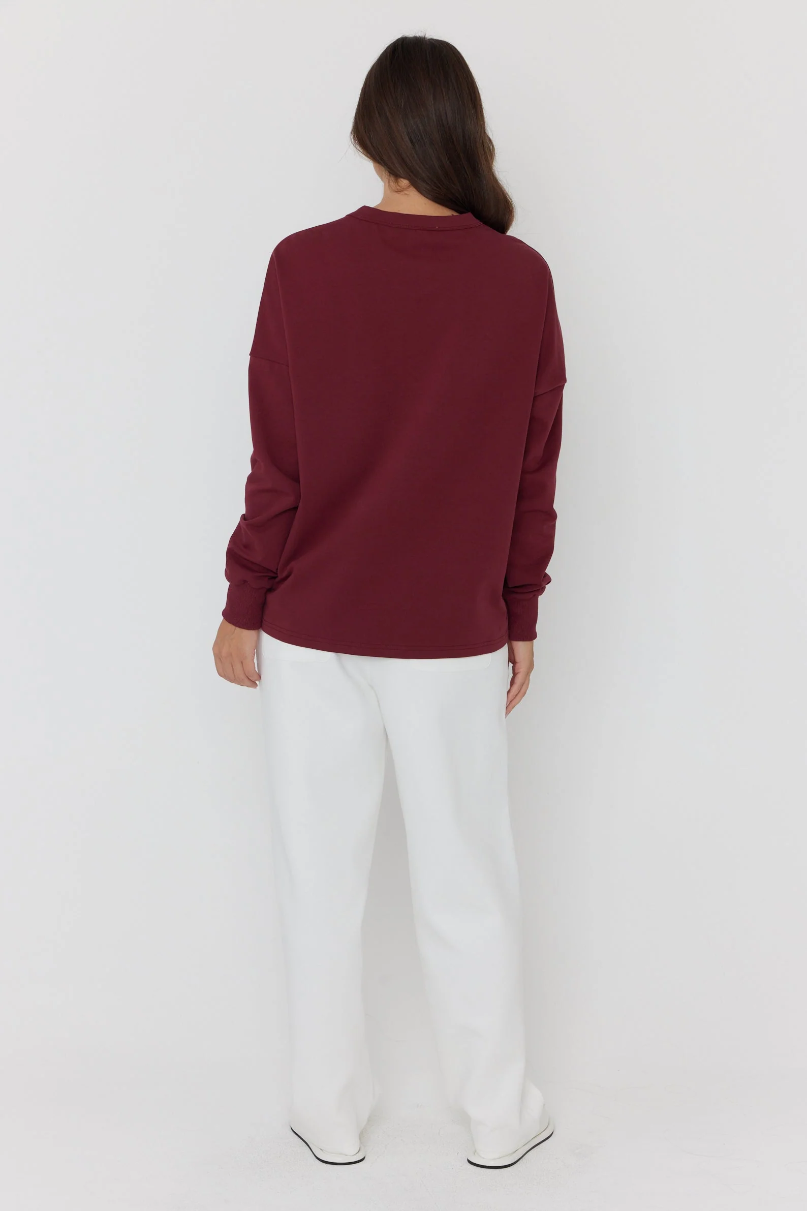 VIRE Jumper Red Wine - Image 9