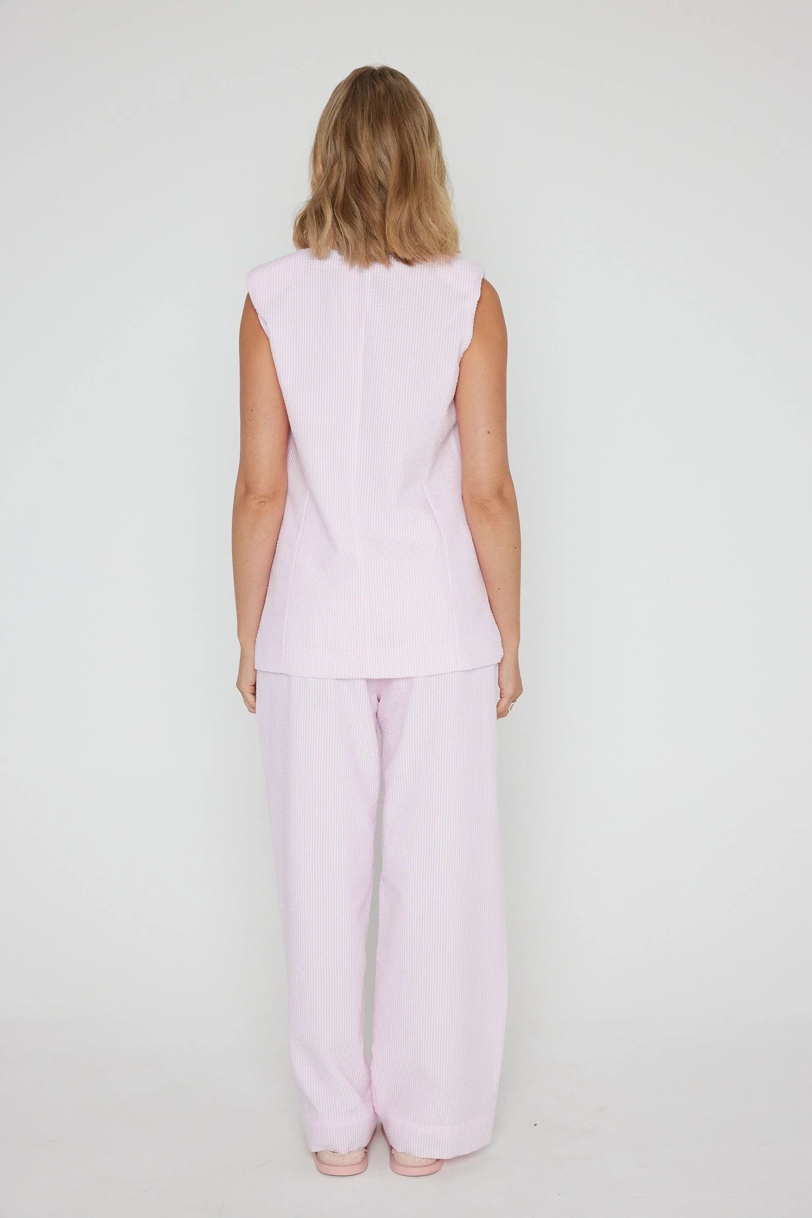 VULTAR Vest Pink Stripe - Image 11