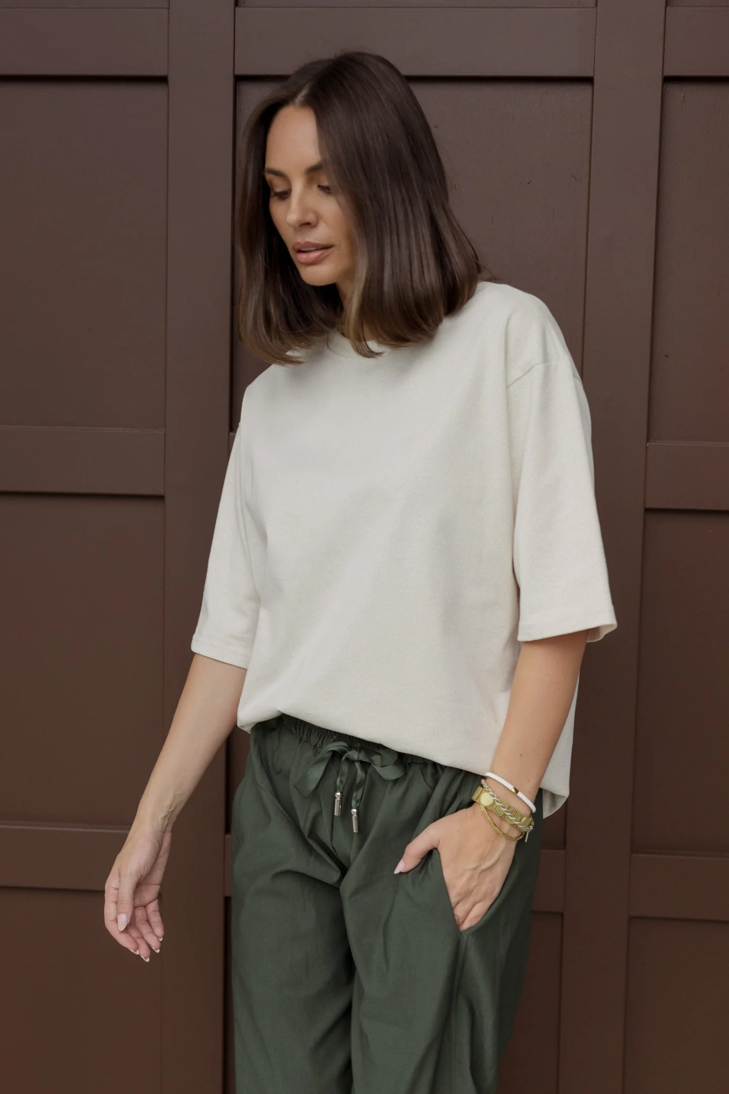 ZURI T-Shirt Oat - Image 3