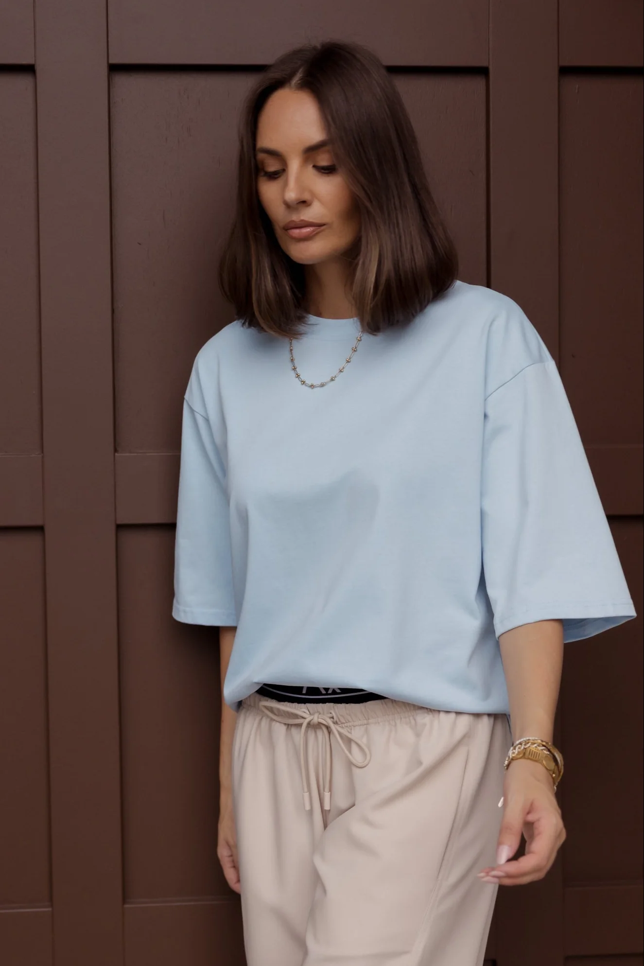 ZURI T-Shirt Light Blue - Image 3