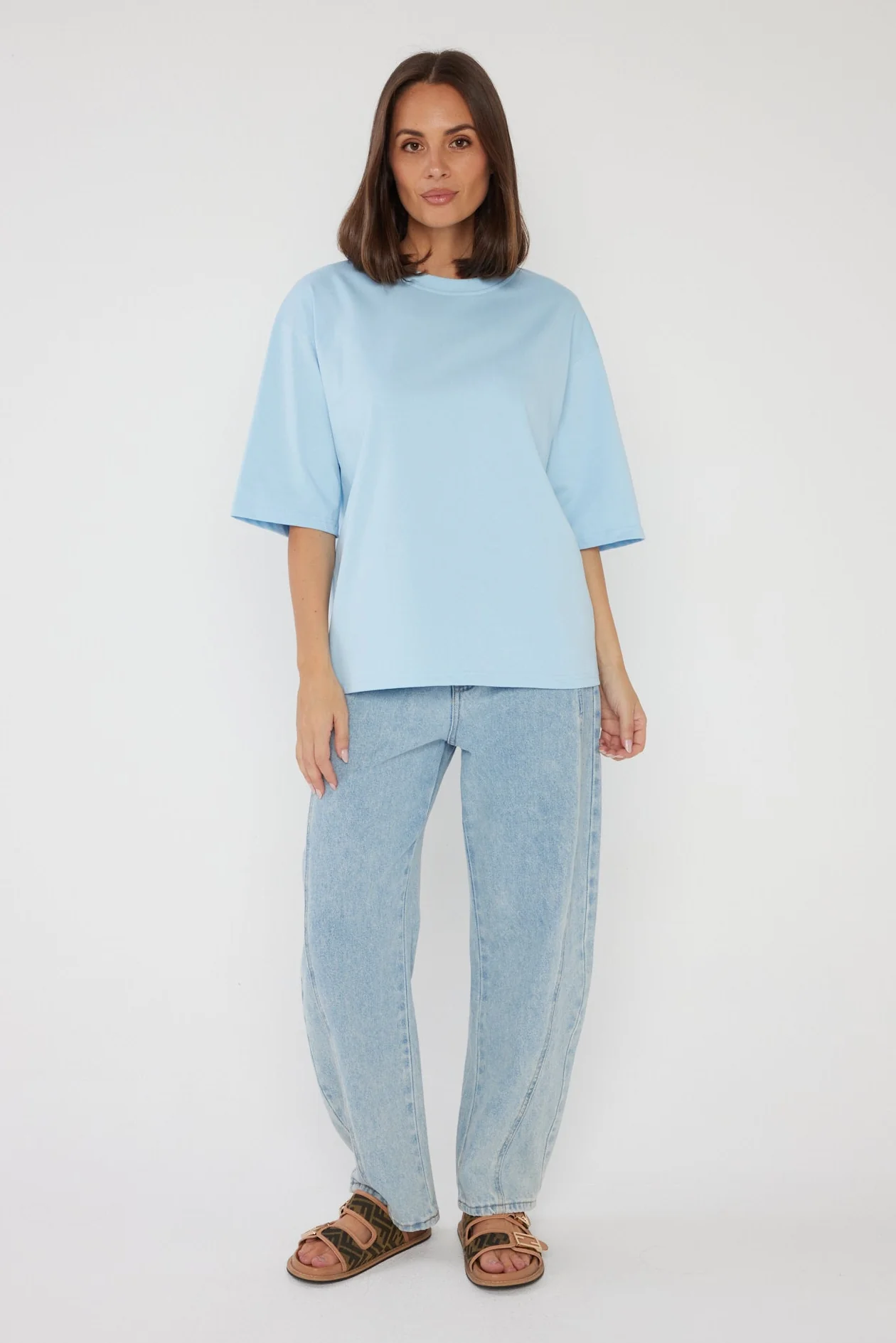 ZURI T-Shirt Light Blue - Image 5